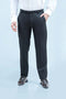 Veshbhoshaa Bluebird Men'S Black Formal Trousers